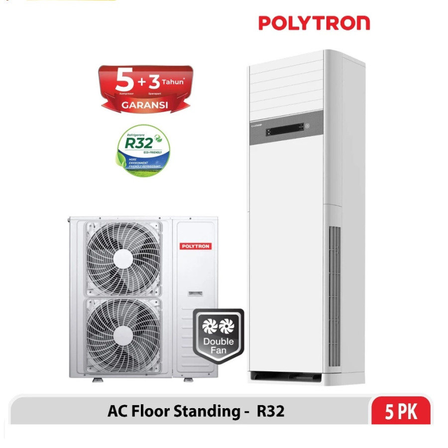 AC Standing Floor 5 PK POLYTRON PSF5032 - utama