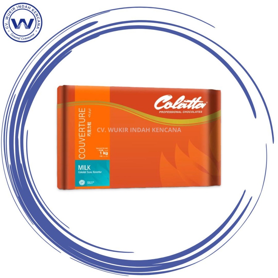 Colatta Couverture Chocolate Milk 1kg