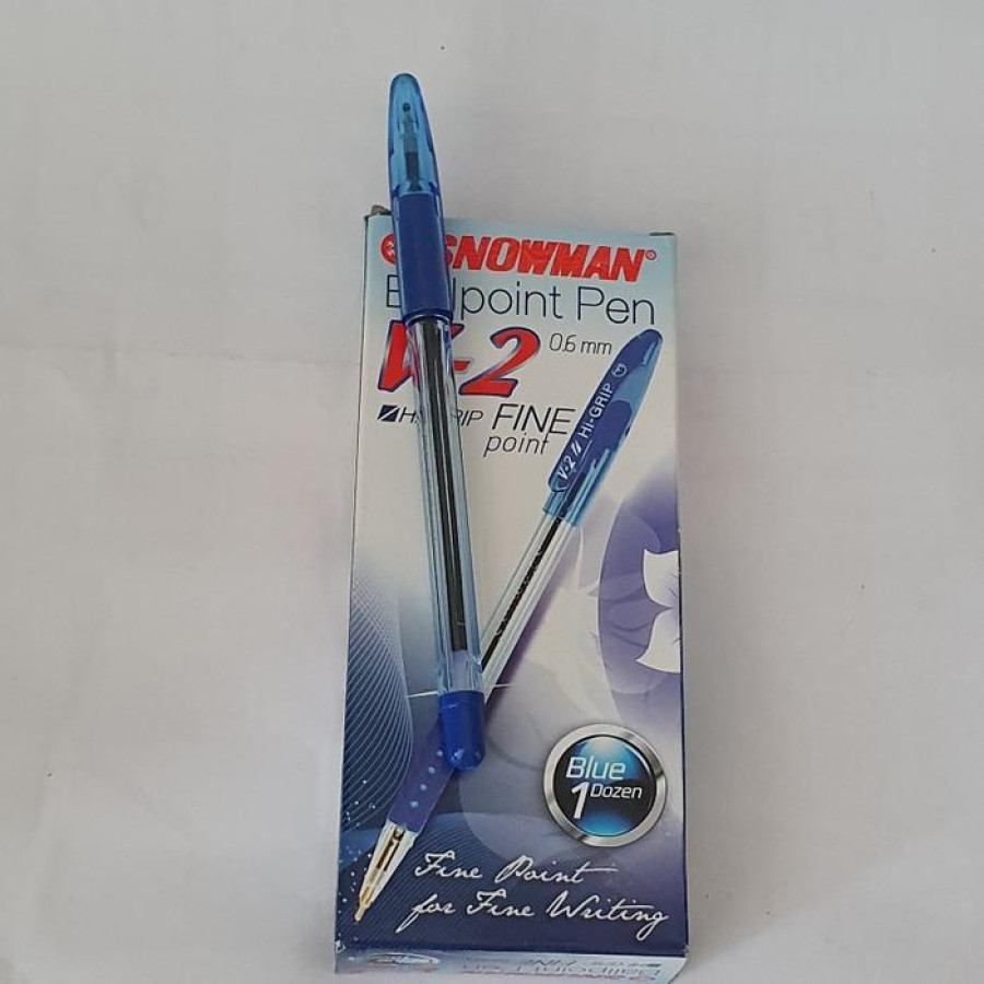 Bolpoin Warna Biru - depan