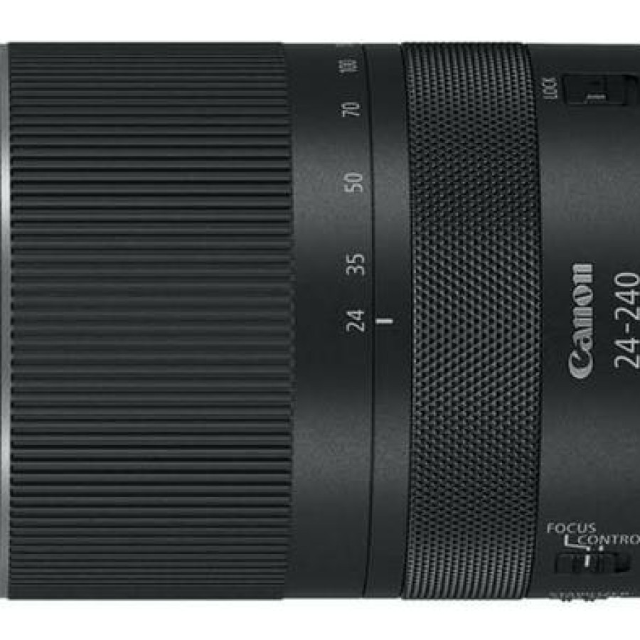 LENSA CAMERA CANON RF24-240mm f/4-6.3 IS USM (EOS RP) - depan
