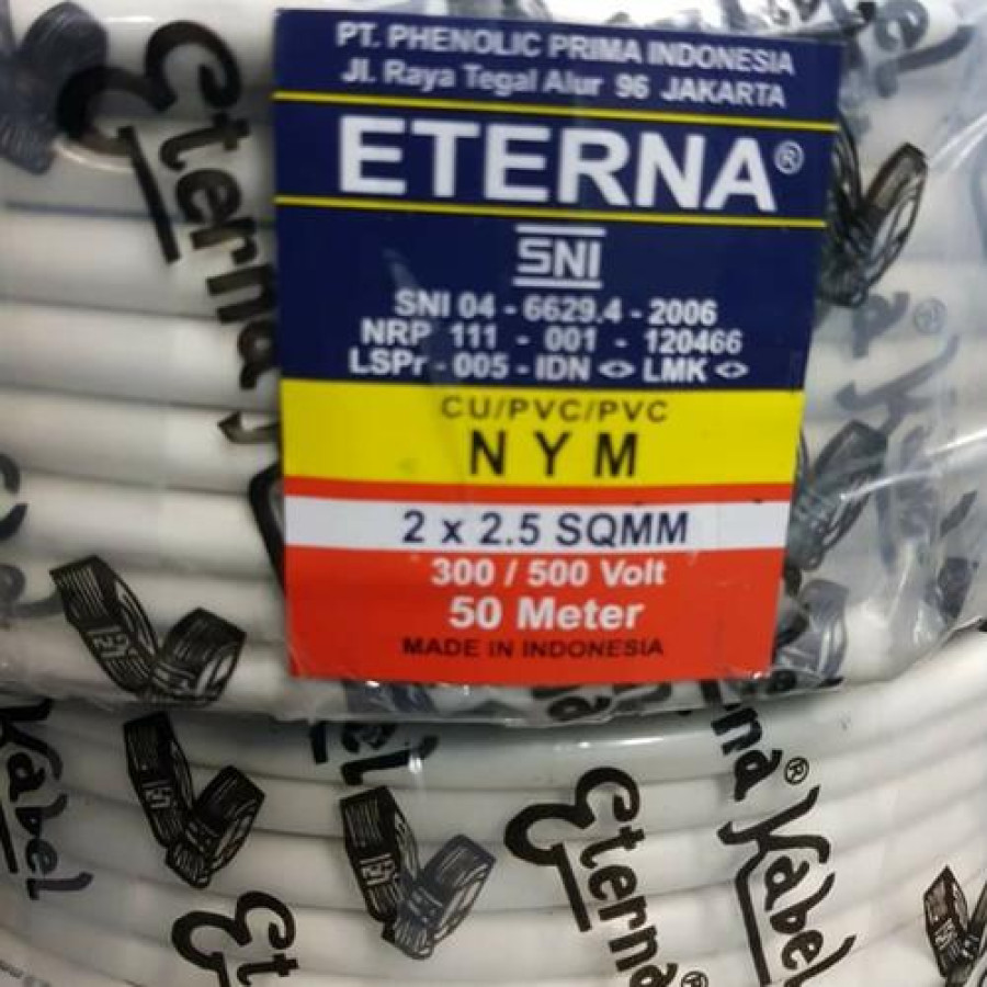 Kabel ETERNA NYM 2x2,5 MM