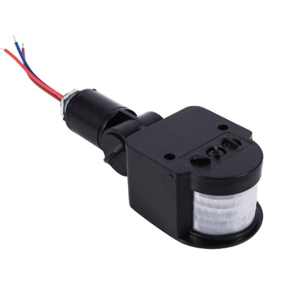 Sensor Gerak Inframerah Saklar Induktif Universal 15M AC110V-220V Pir 10-100W - utama