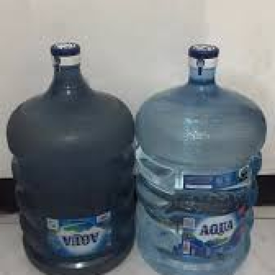 Air Mineral Galon + Galon Aqua - depan