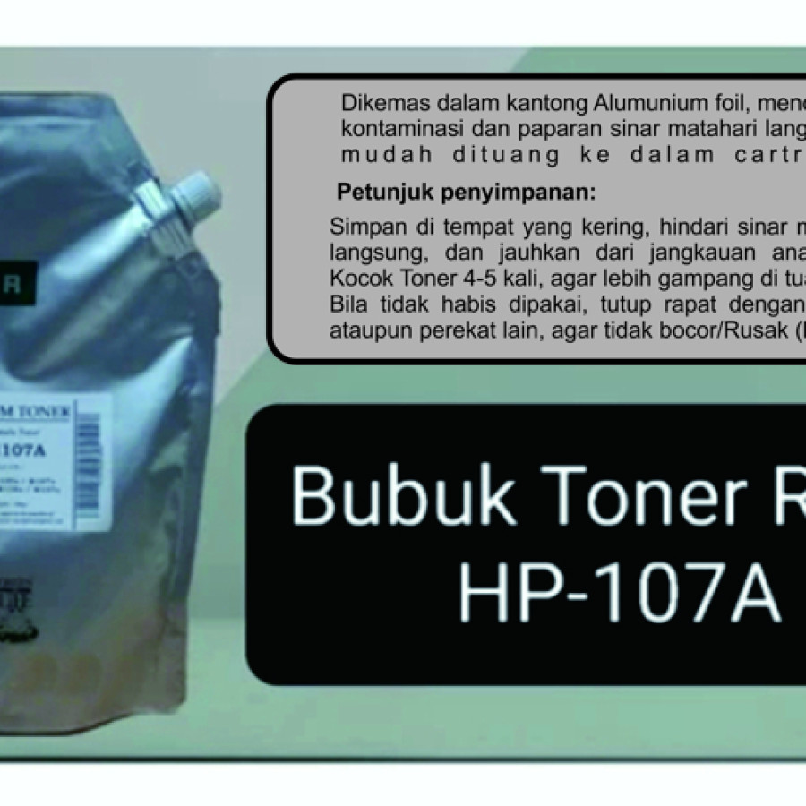 REFILL TONER HP LASERJET 107A