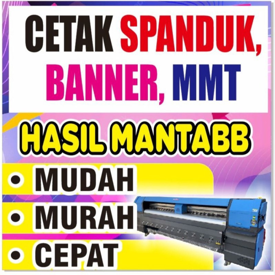 Jasa cetak Banner/spanduk