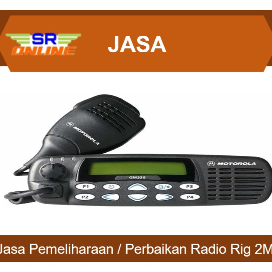 Jasa Pemeliharaan dan Perbaikan Perangkat Radio Rig 2 meter - depan
