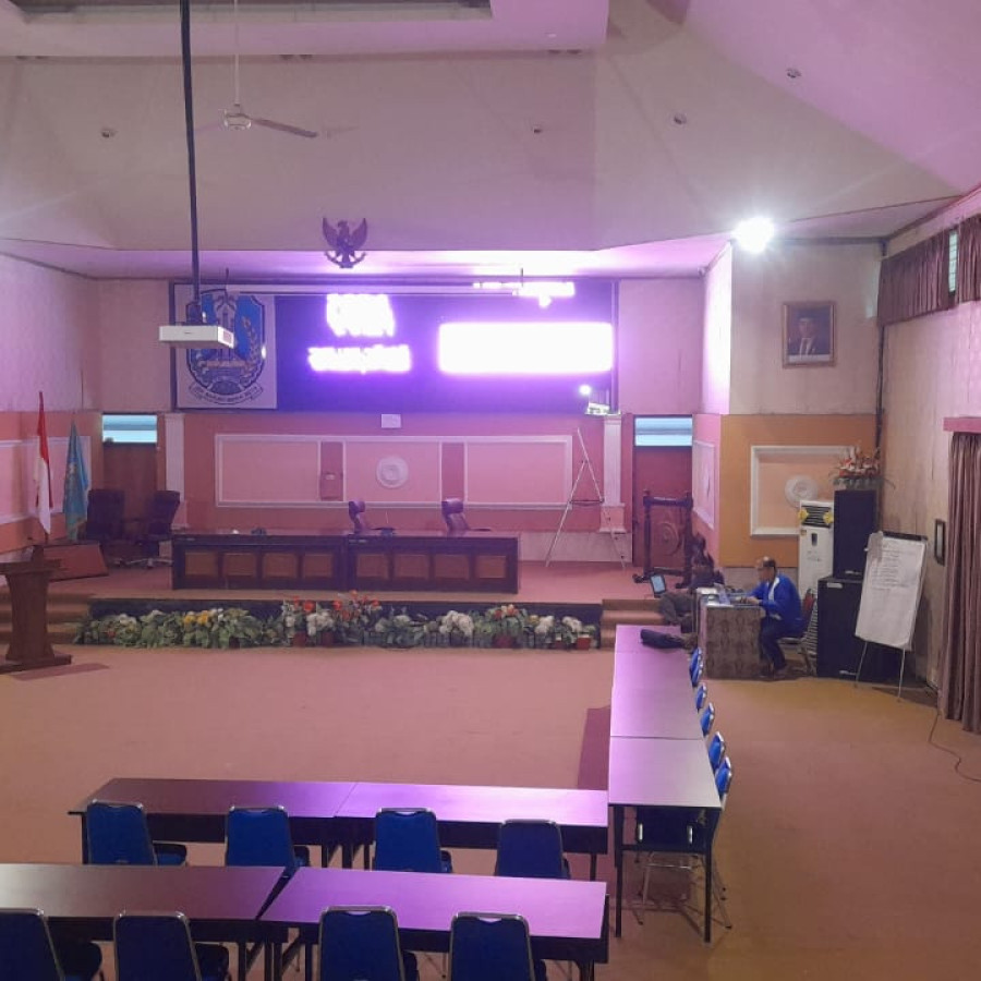 Jasa Pemasangan Videotron P5 Uk 288 x 160cm