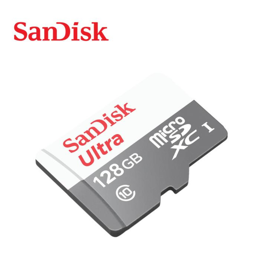 Digital Voice Recorder SONY ICD UX570F + SanDisk Ultra 128 GB microSDXC - depan