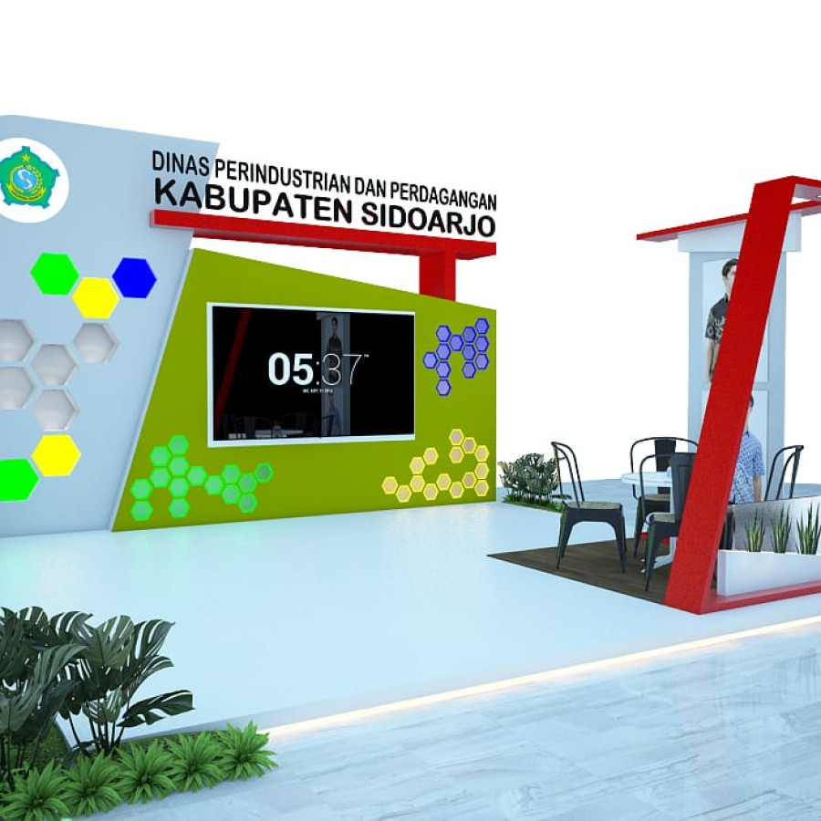 Special Design Booth - Large (6 x 6) - utama