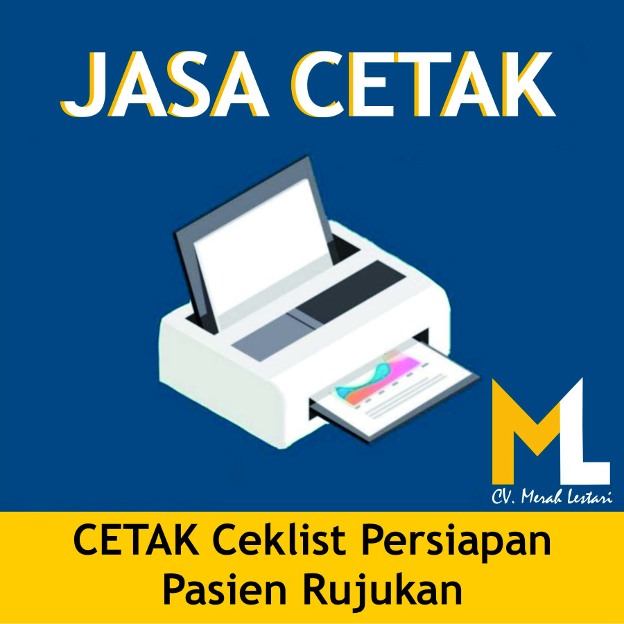 Cetak Ceklist Persiapan Pasien Rujukan