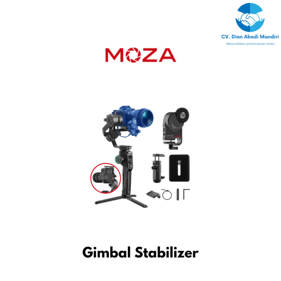 Gimbal Stabilizer Moza - utama