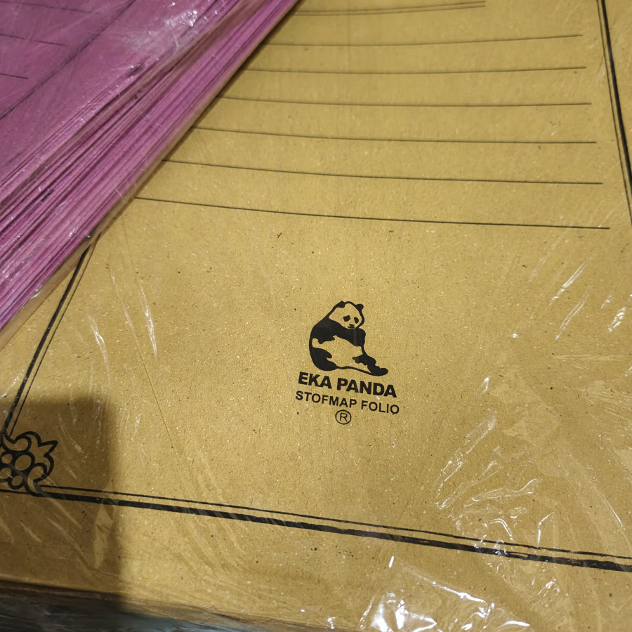 STOP MAP KERTAS F4 Panda
