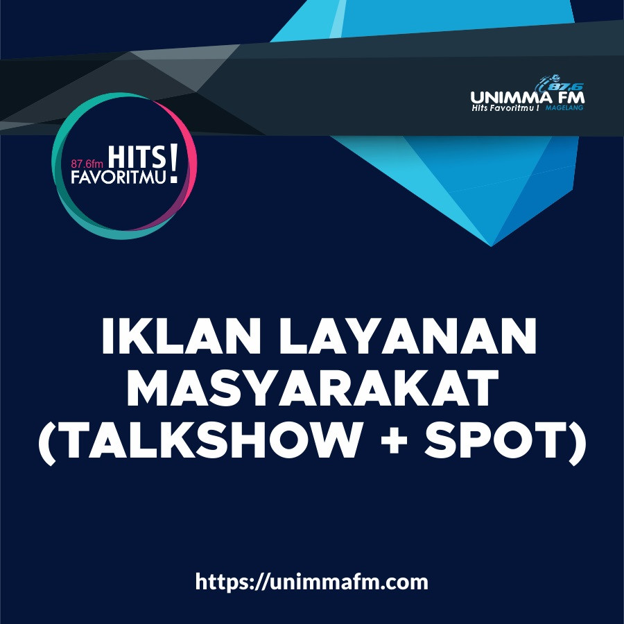 Iklan Layanan Masyarakat (TALKSHOW + SPOT) - depan
