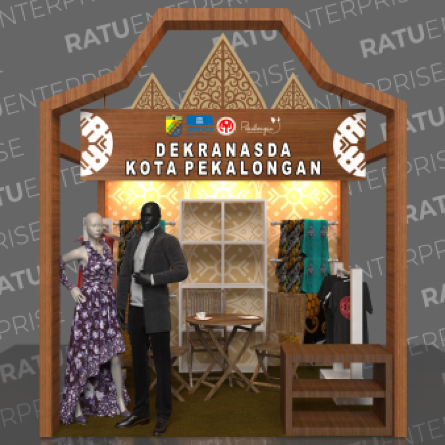 Dekorasi Stand Pameran Inacraft 2025 - utama