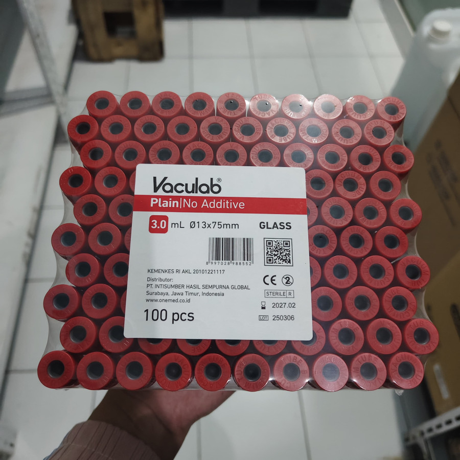 RED PLAIN 3 ML ONEMED - utama