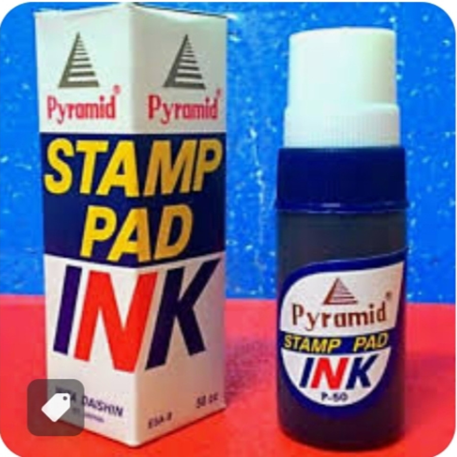 TINTA STEMPEL MERK PIRAMID - utama