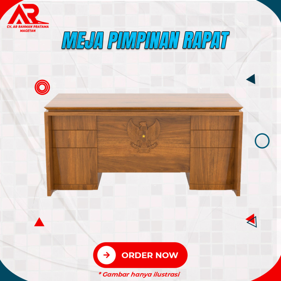 Meja Pimpinan Rapat - utama