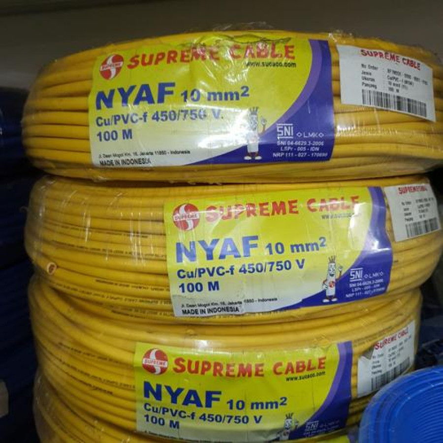 Kabel Supreme NYAF Kuning