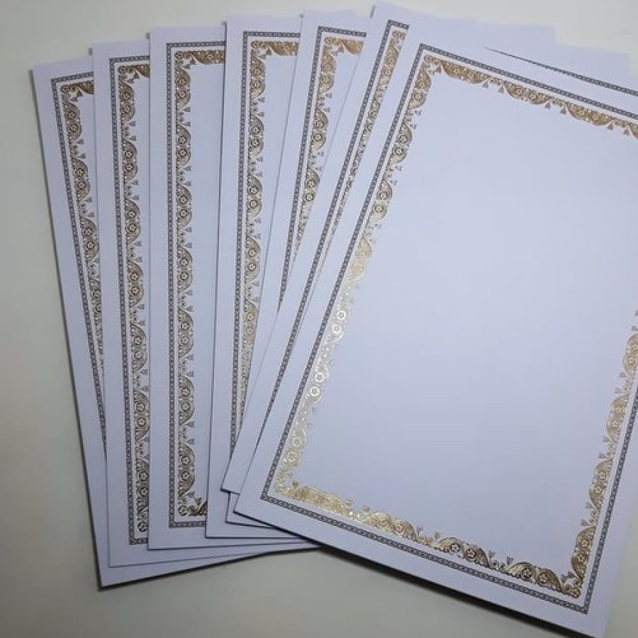 Kertas Piagam/Sertifikat