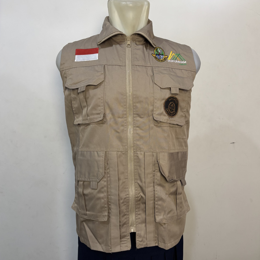 Rompi cargo lapangan custom - utama