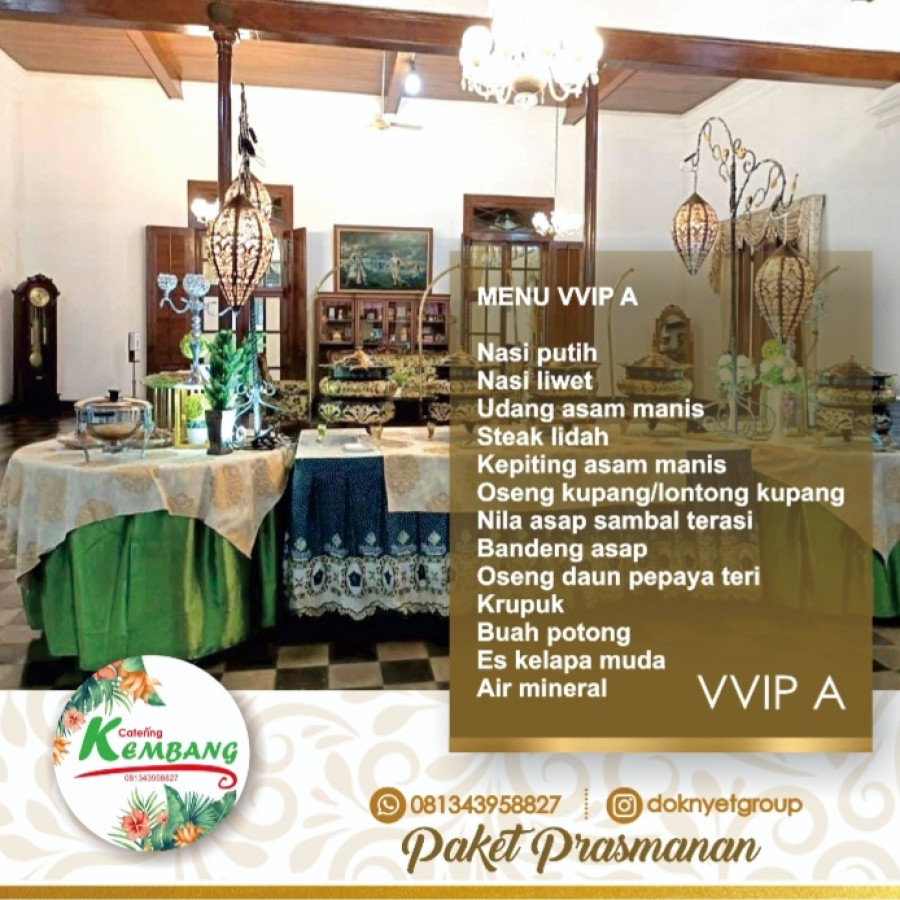 PAKET PRASMANAN VVIP A