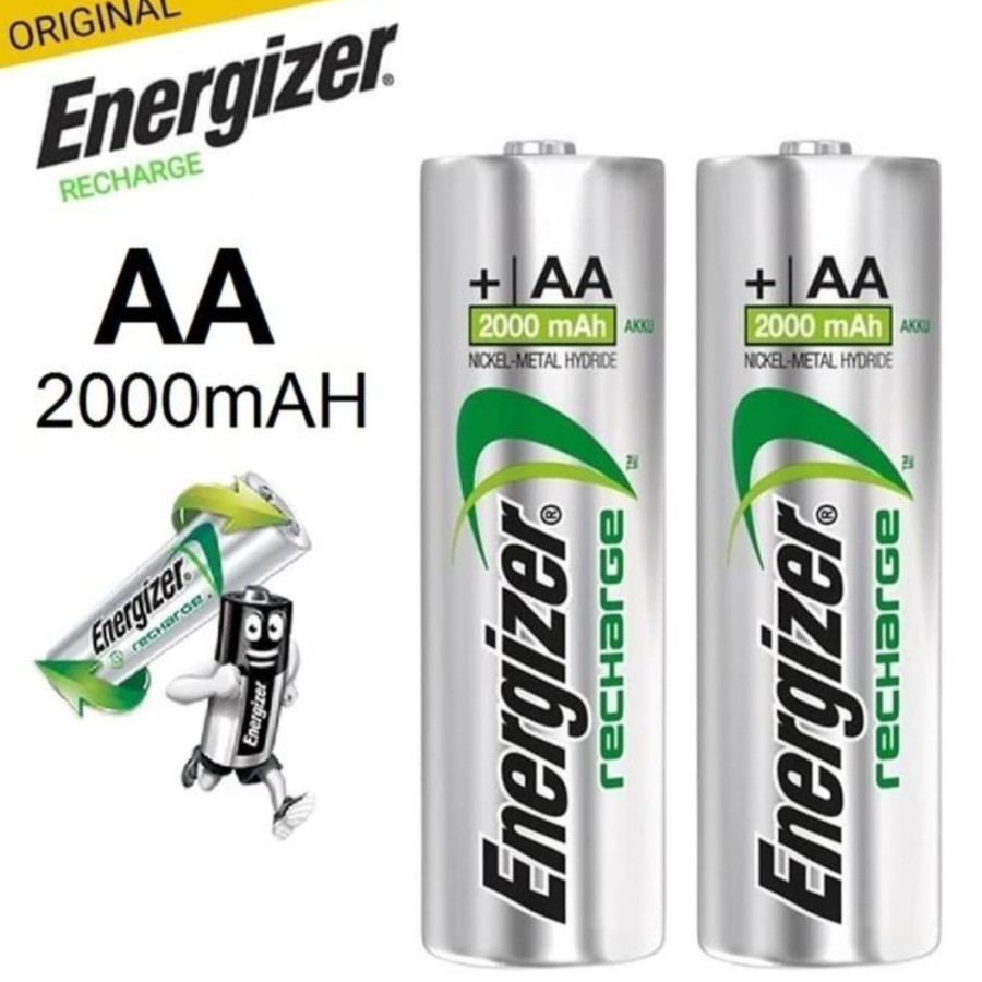 A2 Energizer Baterai Rechangeable - detail