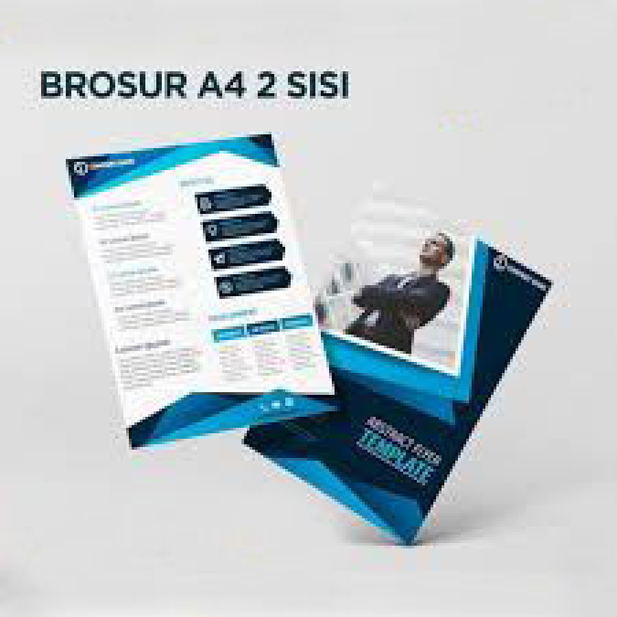 Cetak Brosur A4, 2 sisi