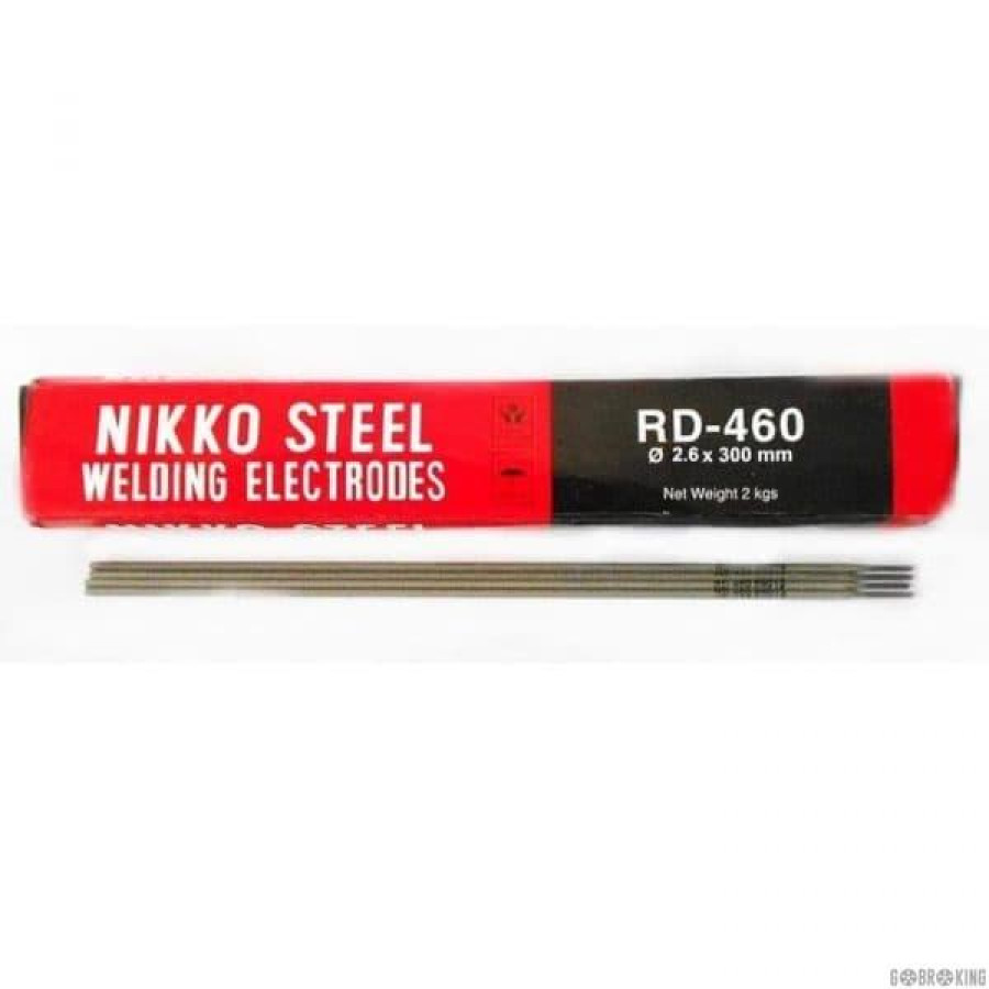 PAKAN LAS NIKKO STEEL 2 MM RD460 2 KG