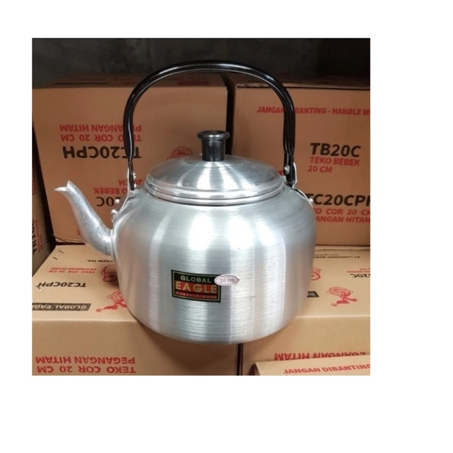 Teko/ceret/ Kettel Masak Air 20 cm Minum Ceret Alumunium Global Eagle - utama