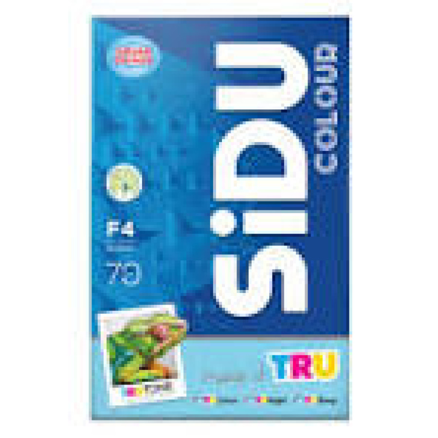 KERTAS HVS F4 SIDU 70 GRAM - samping