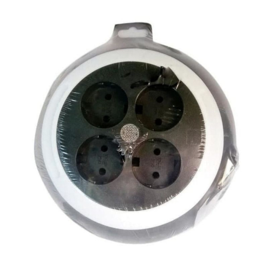 Rol Kabel 6 Meter Colokan Listrik Stop Kontak 6M Merk WELTO FULL - utama