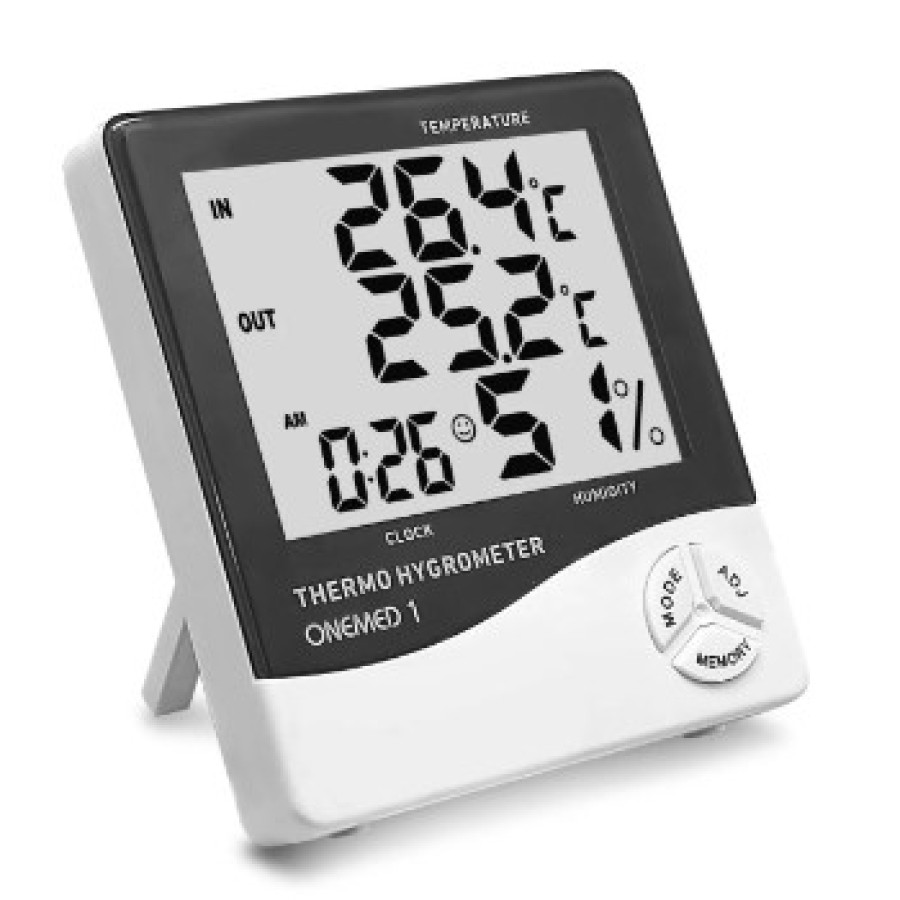 Thermo Hygrometer Pengukur Suhu Ruangan HTC  1