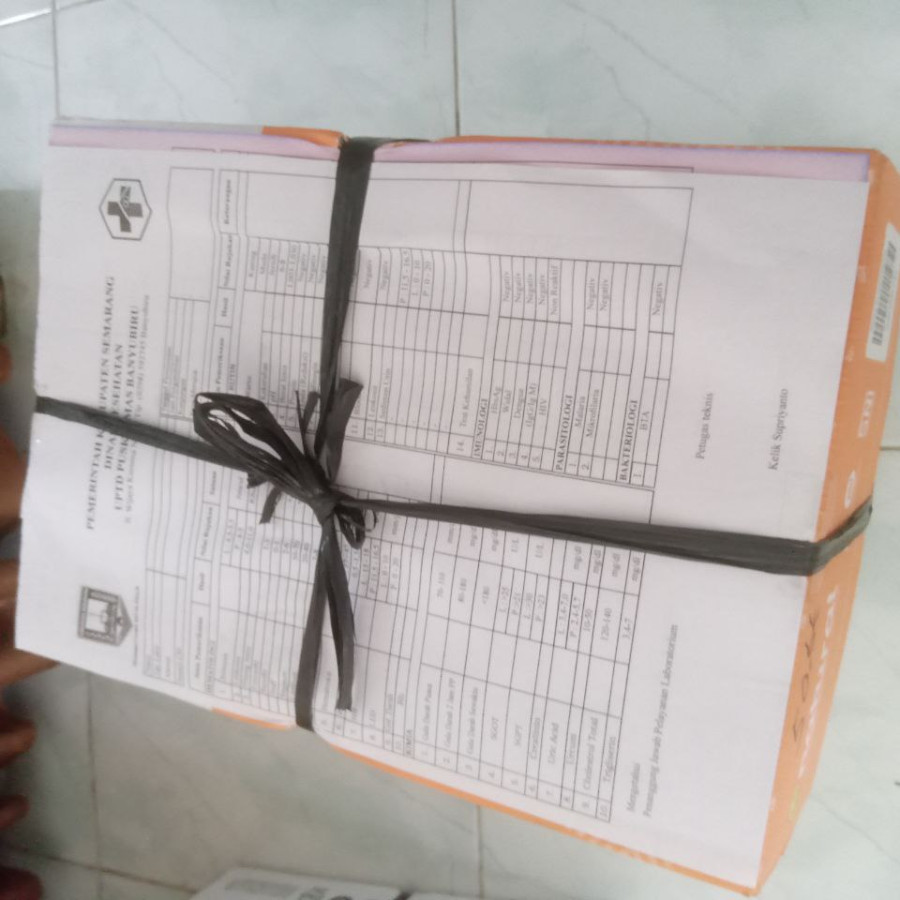 buku ncr laborat