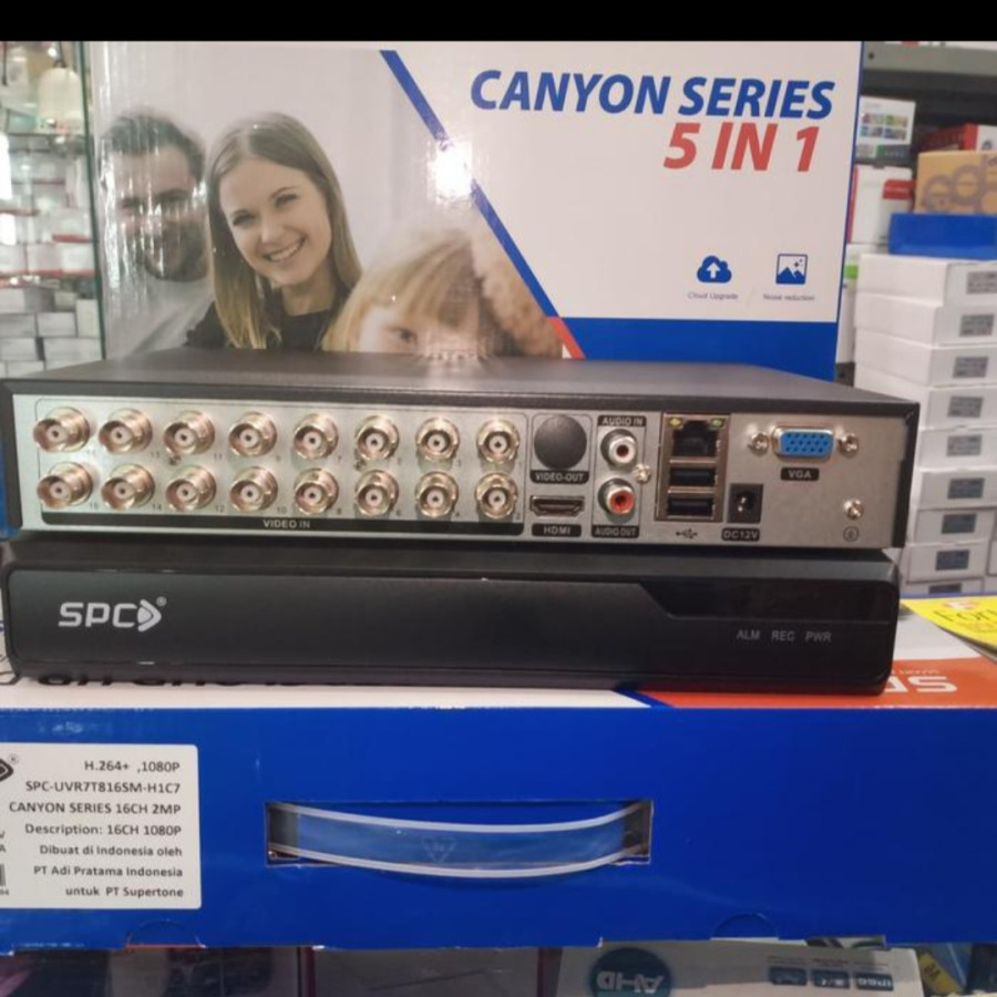 Spc Dvr Uvr 16channel - depan
