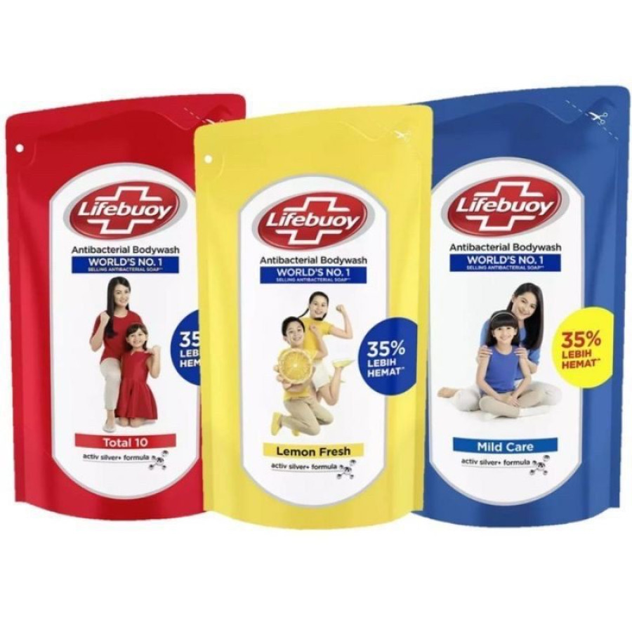 Sabun Cair Lifebuoy 800ml - depan