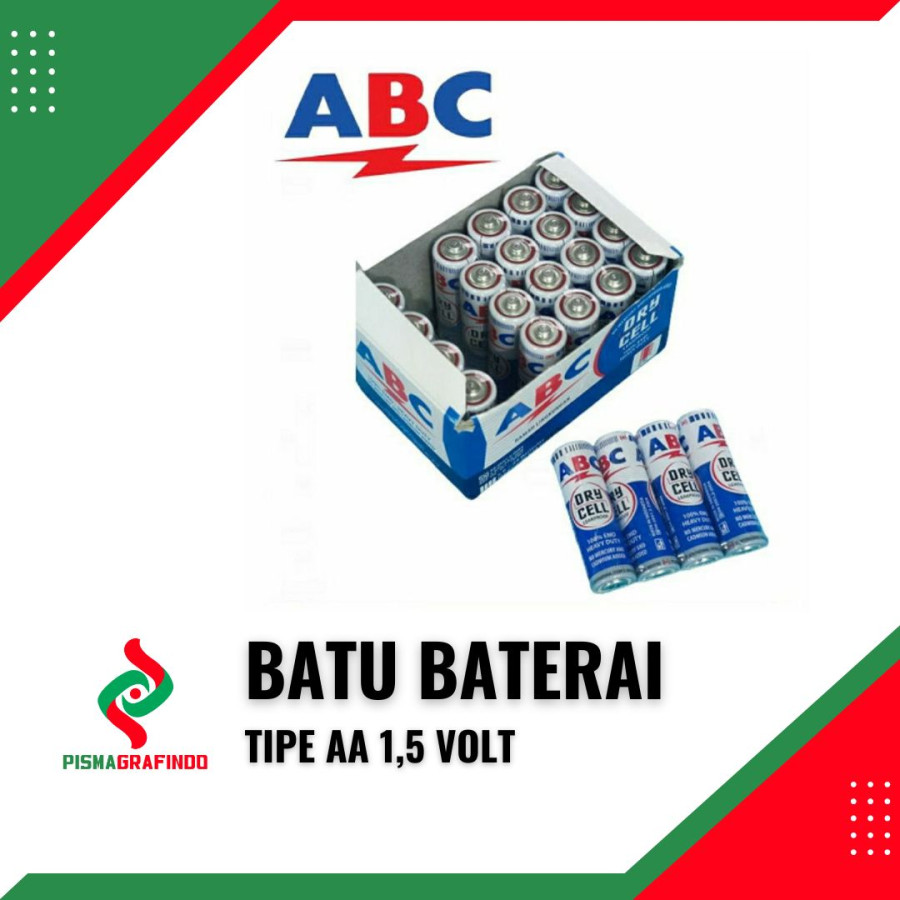 Batu Baterai AA ABC - utama
