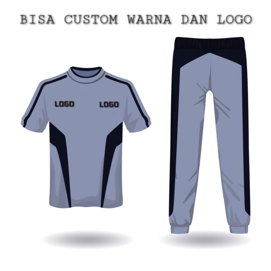 kaos olah raga - depan