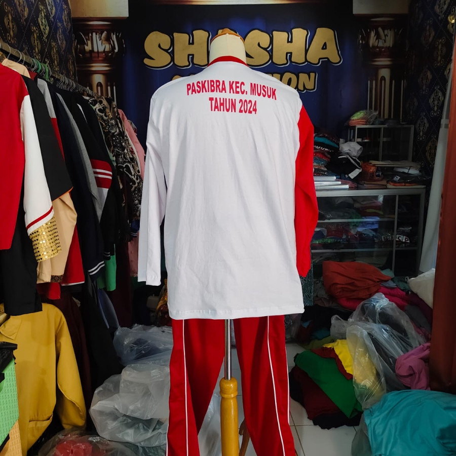 KAOS SERAGAM PASKIBRA - depan