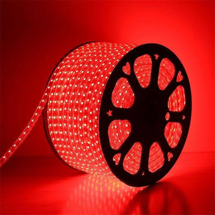 Lampu Hias Fleksibel Warna Merah