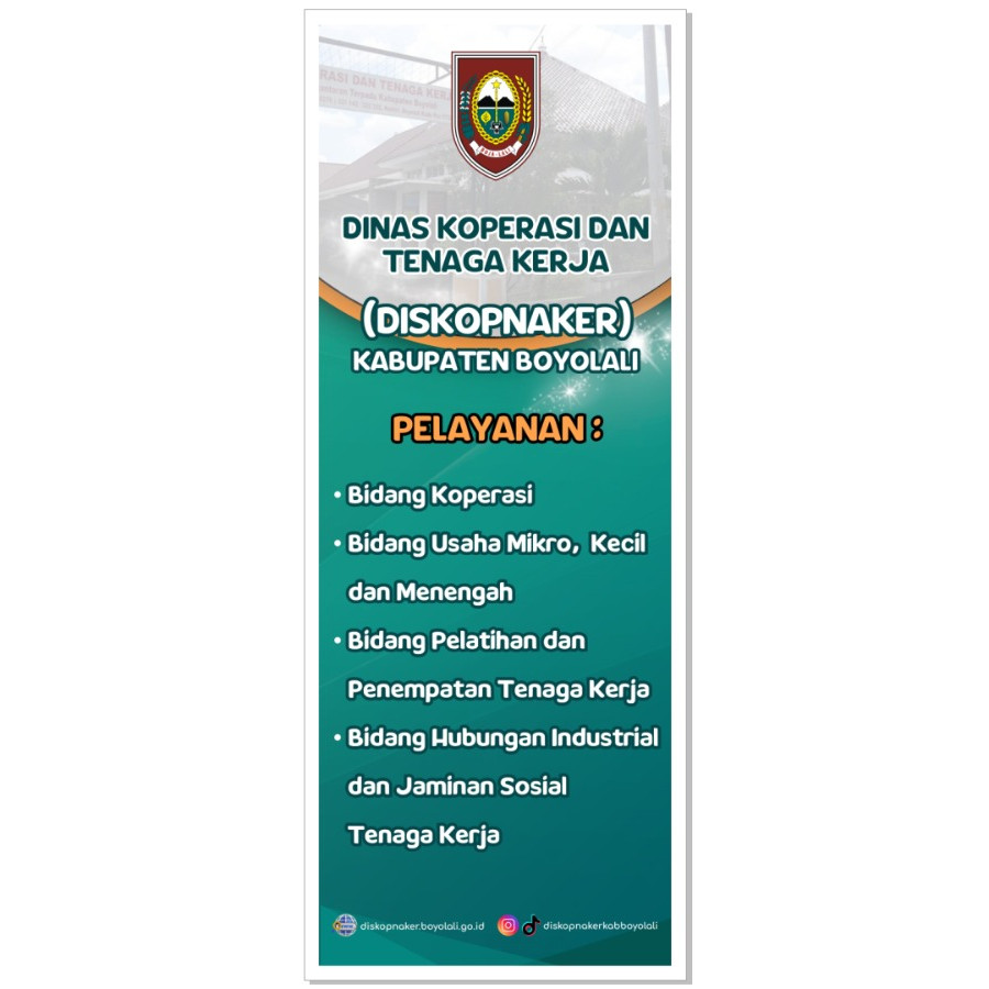 cetak roll benner