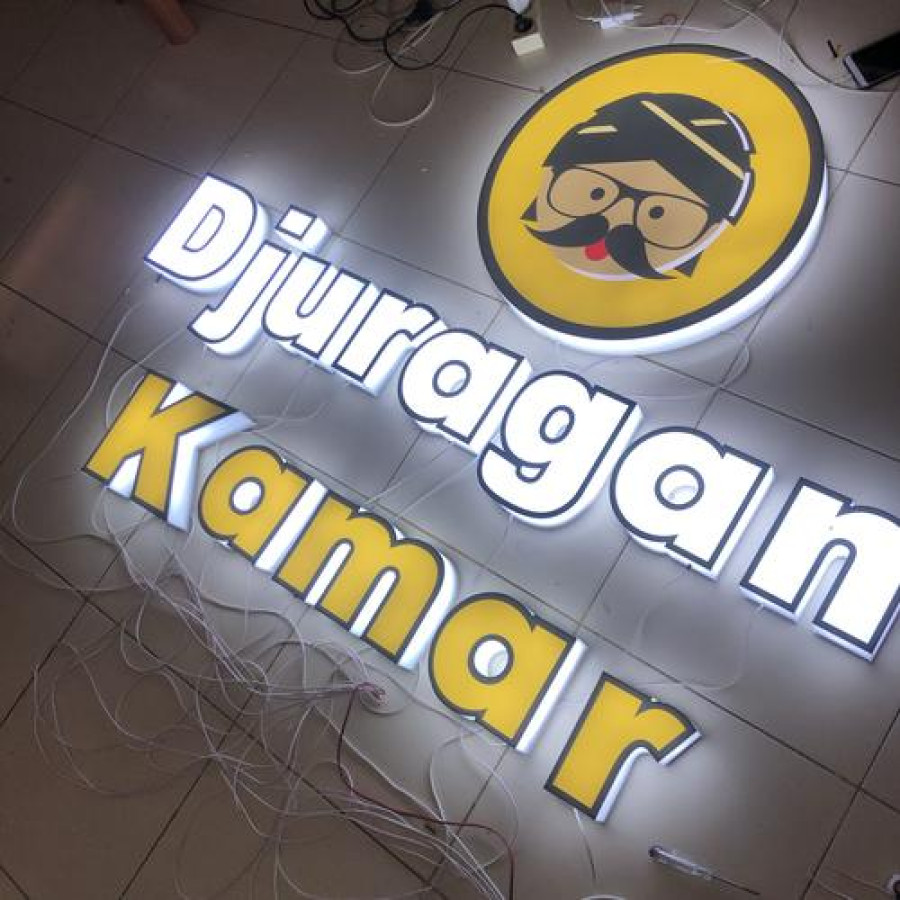 Jasa Pembuatan Papan Nama - depan