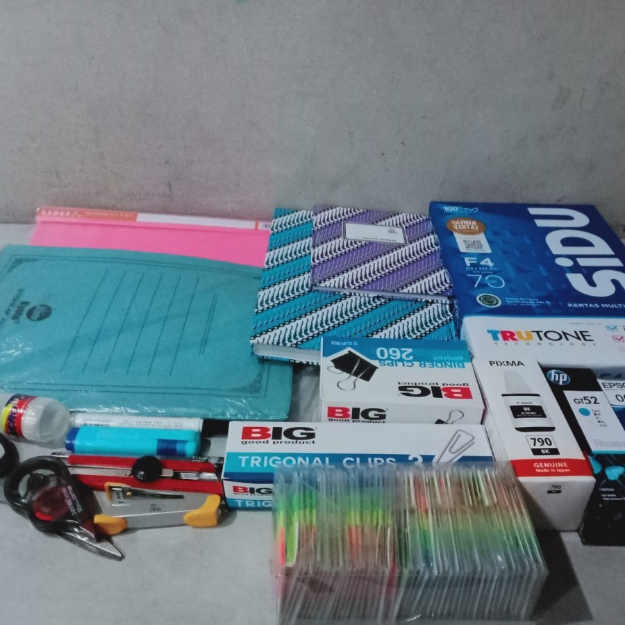 Paket Alat Tulis Kantor (ATK) Lengkap Murah - utama