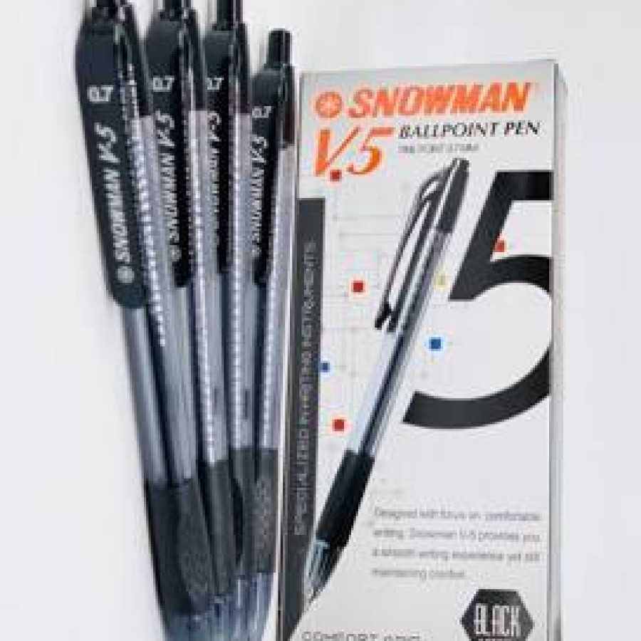 Ballpoint Snowman