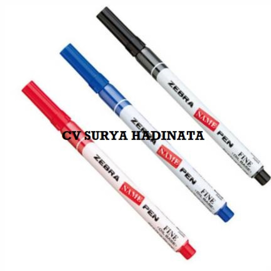 SPIDOL ZEBRA NAME PEN (FINE)