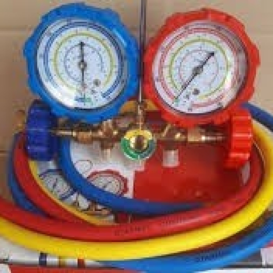 TESTING MANIFOLD FREON R134