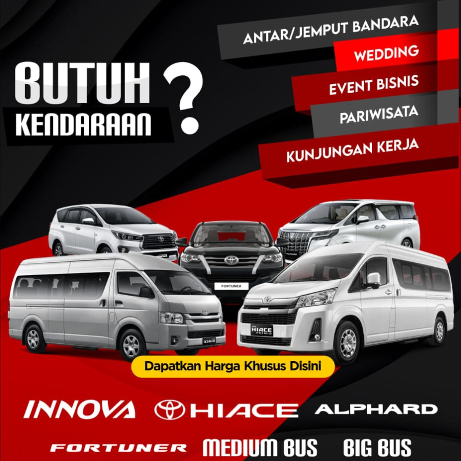 TOYOTA HIACE PREMIO ( Harian ) Tujuan Jombang - samping