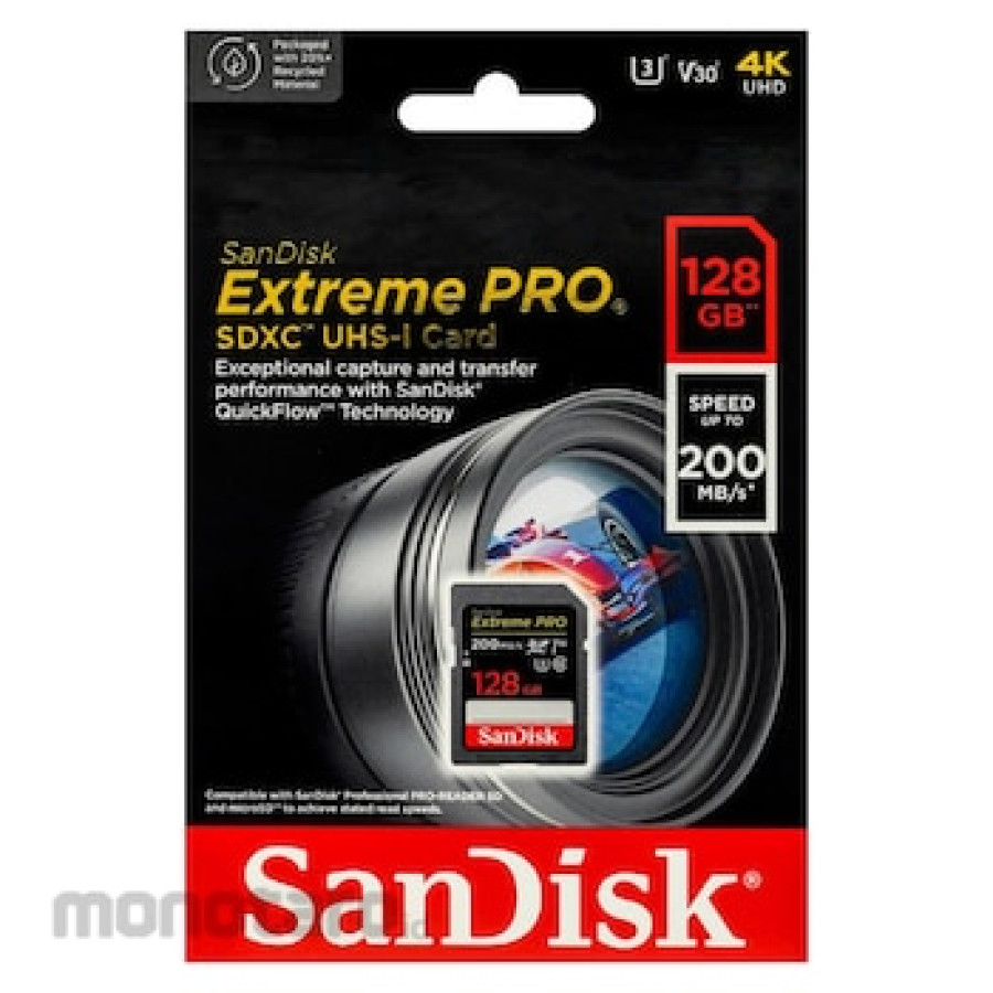 Memory Card 128GB Sandisk Extrim