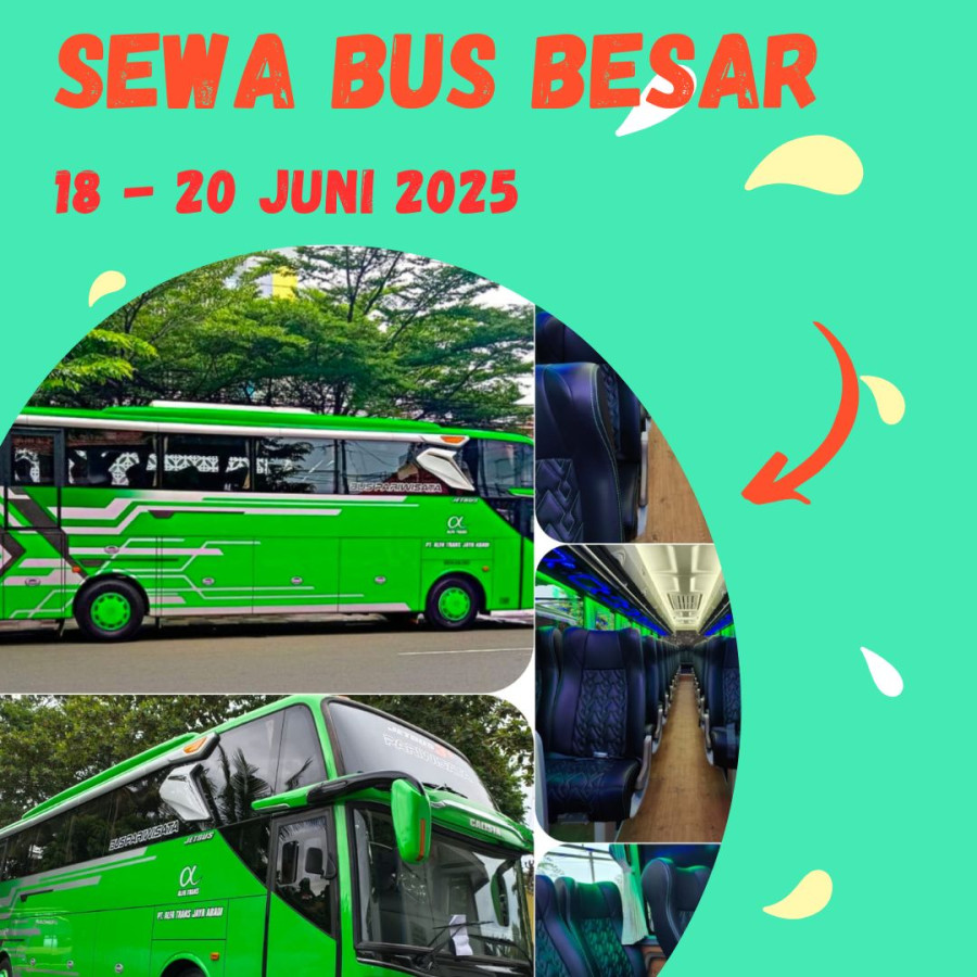 SEWA BUS BESAR KE PURBALINGGA