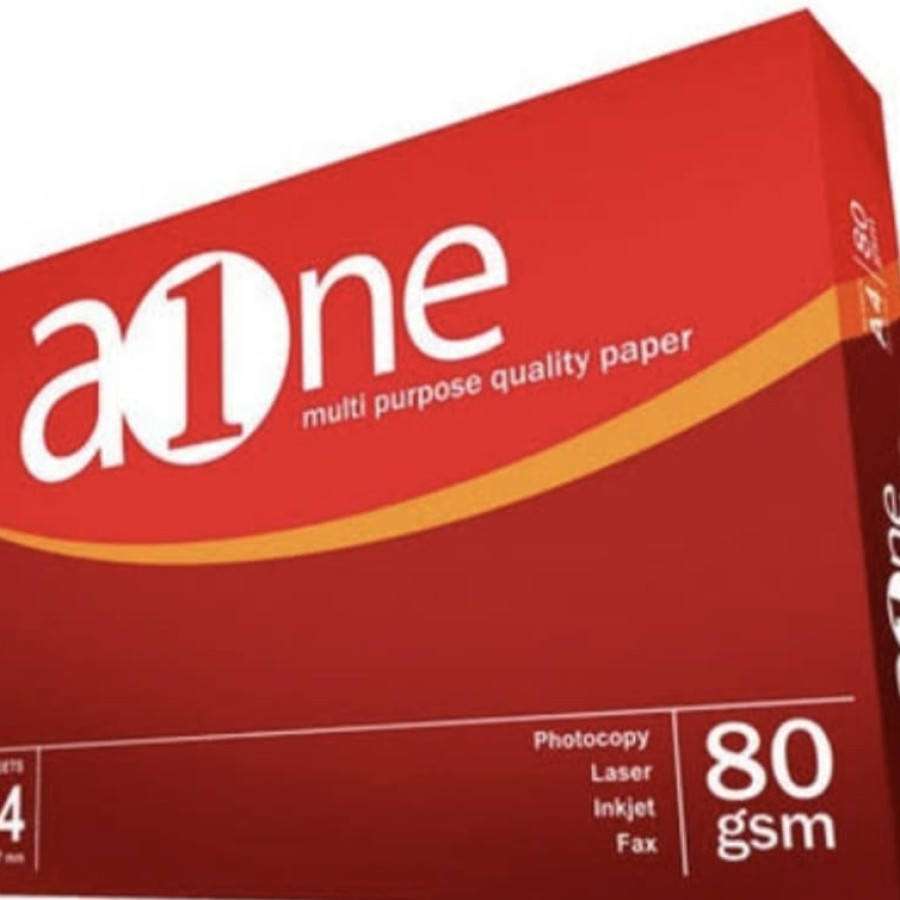 Kertas Hvs AONE A4 80 gram 1 RIM - utama