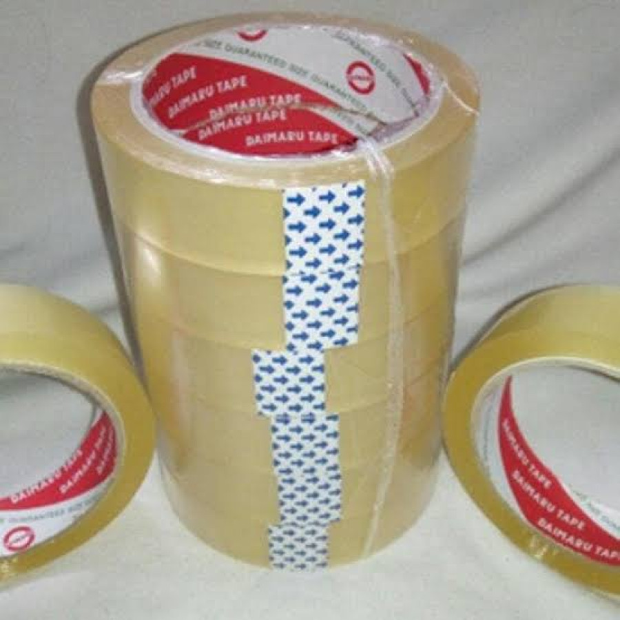 DAIMARU TAPE Lakban Kecil Bening - detail